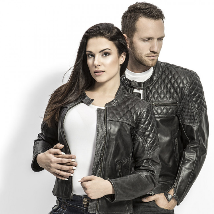 4SR Dámská motocyklová bunda Scrambler Lady Petroleum  - detail 6