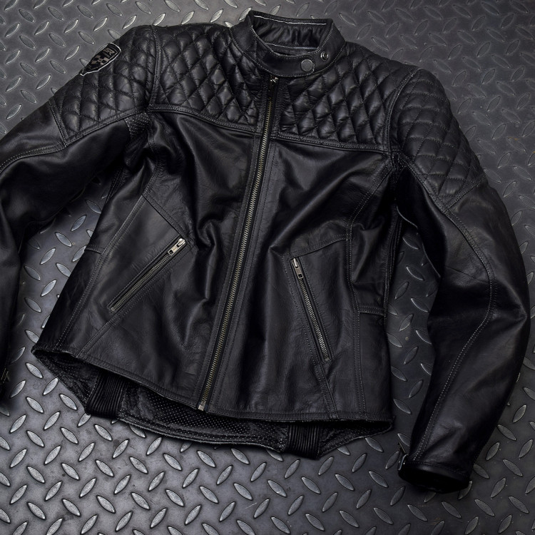 4SR Dámská motocyklová bunda Scrambler Lady Petroleum  - detail 1