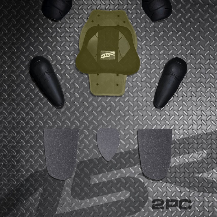 4SR RR Evo III Neon Lederen Motorpak 11