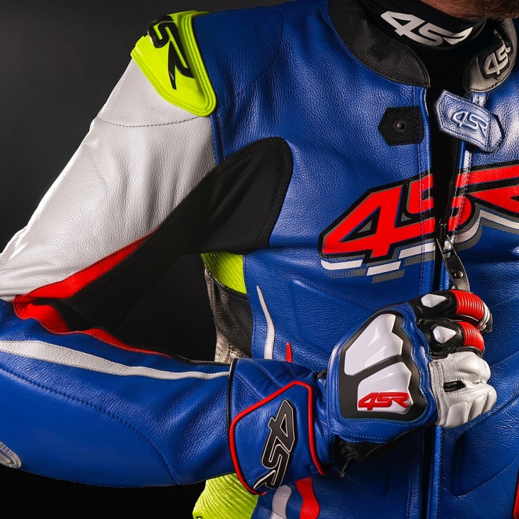 4SR dvoudílná kombinéza RR Evo III Cobalt Blue 4