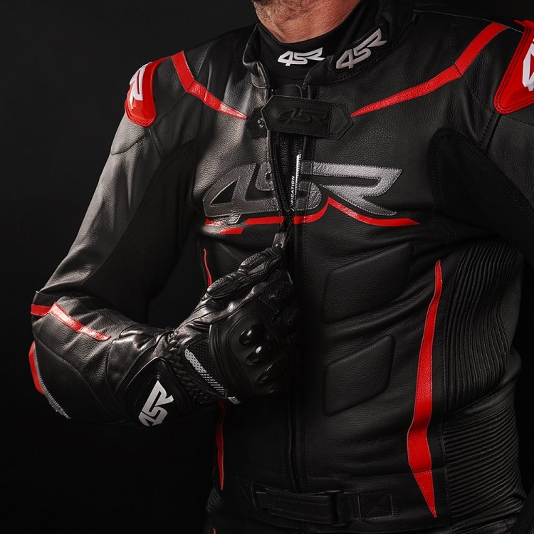 4SR dvoudílná moto kombinéza RR Evo III Diablo AR Airbag Ready 4