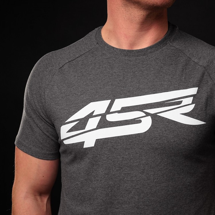 4SR triko Crack Grey s raglánovými rukávy