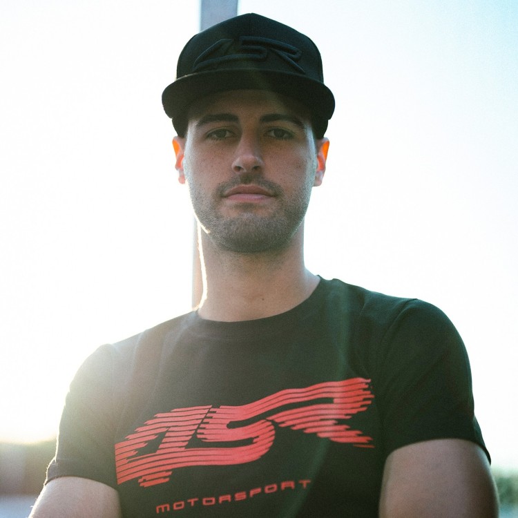 4SR pánské triko Shaky Black & Federico Fulini WorldSSP