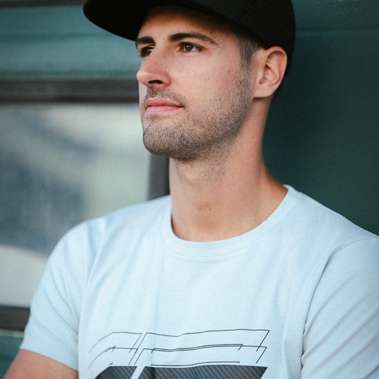 4SR pánské triko Carbon Grey & Federico Fuligni WorldSSP