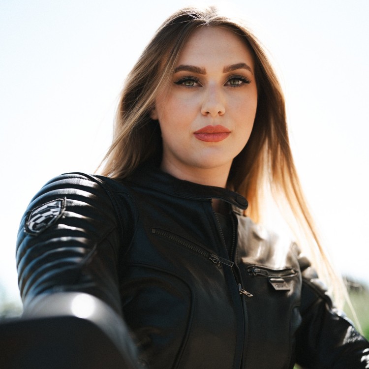 4SR dámská bunda na motorku B - Monster Lady