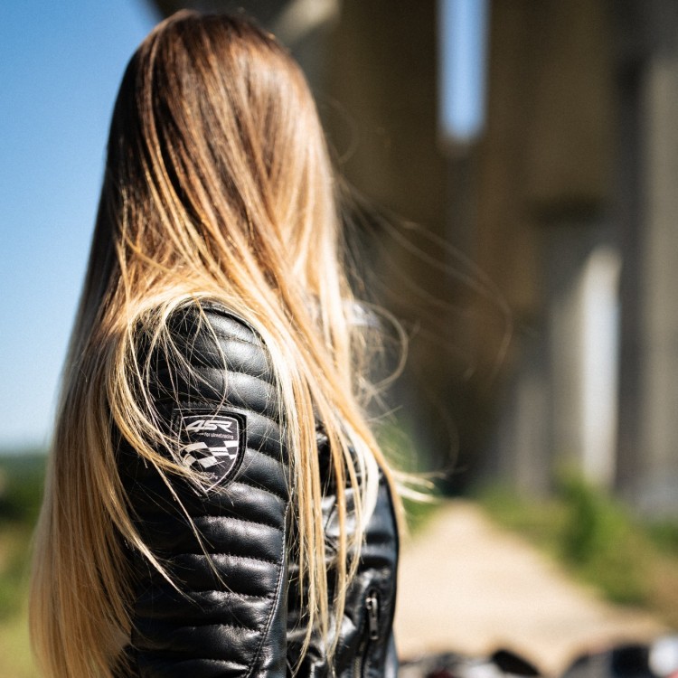 4SR kožená dámská bunda B - Monster Lady