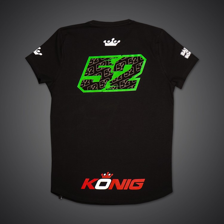 Tričko Oliver König #52 černé
