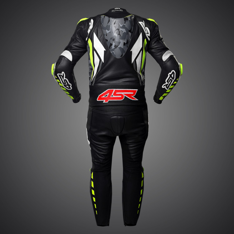 4SR RR Evo III Neon Lederen Motorpak 3