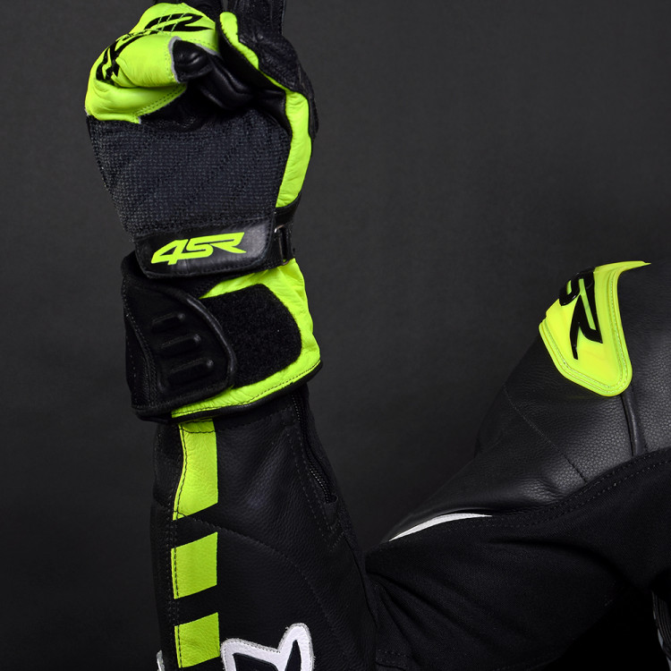 4SR RR Evo III Neon Lederen Motorpak 5
