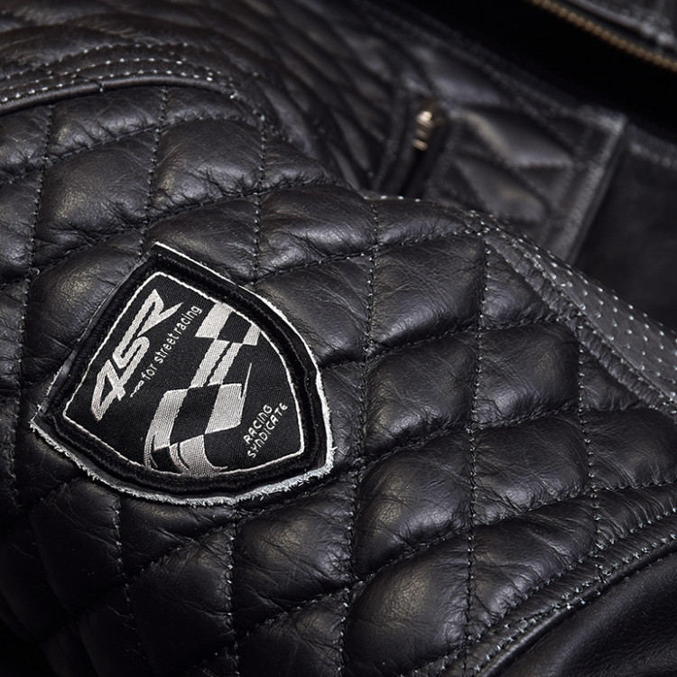 4SR luxusní pánská bunda Scrambler Petroleum