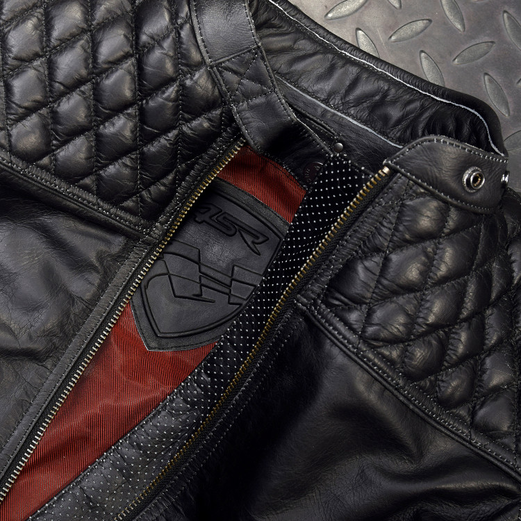 4SR luxusní dámská bunda Scrambler Lady Petroleum