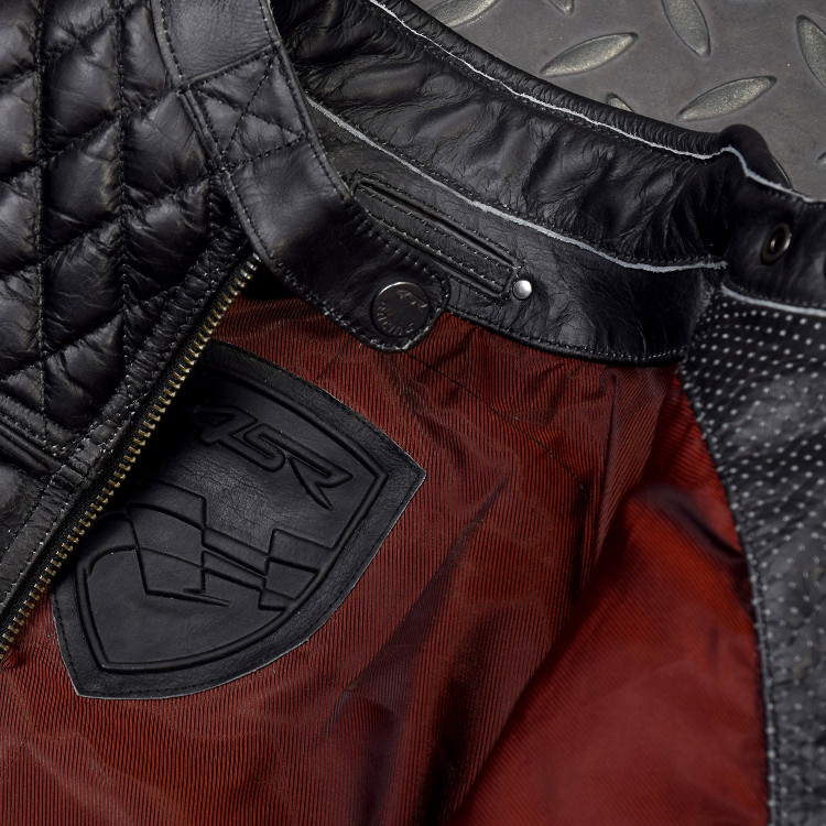 4SR l4SR Dámská motocyklová bunda Scrambler Lady Petroleum  - podšívka