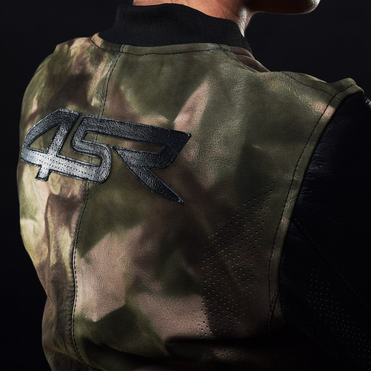 4SR Bomber Lady Camo  - dámská maskáčová bunda na motorku