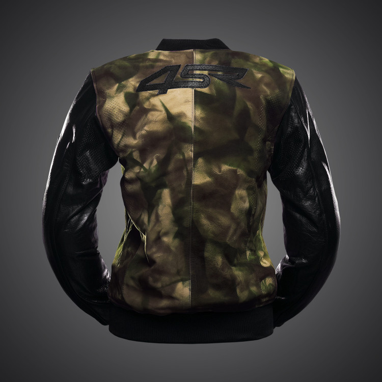 4SR Bomber Lady Camo  - dámská maskáčová bunda na motorku