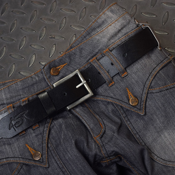 4SR dámské kevlarové Jeans Lady Star Grey s páskem Miss