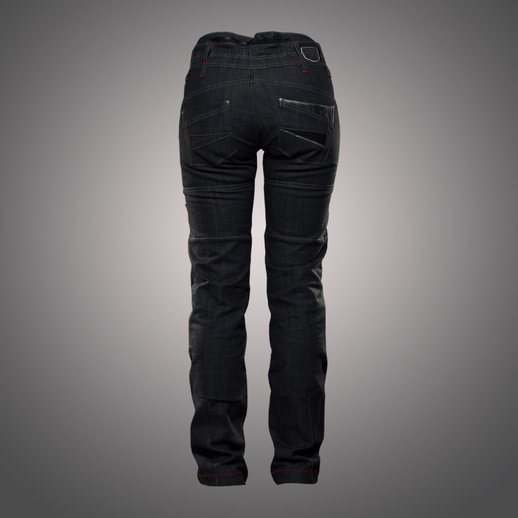 4SR dámské kevlarové jeans Cool Lady Black