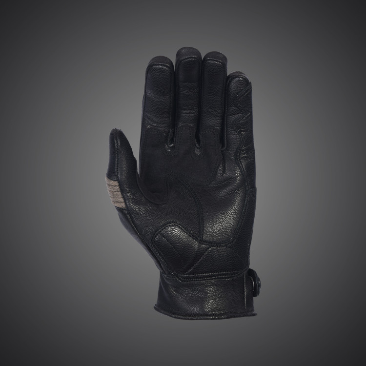 4SR letní rukavice na motorku Retro Black