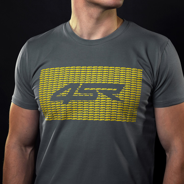 4SR šedé triko Symbol