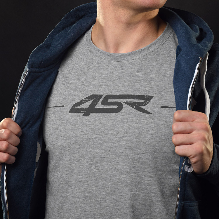 4SR šedé triko Middle