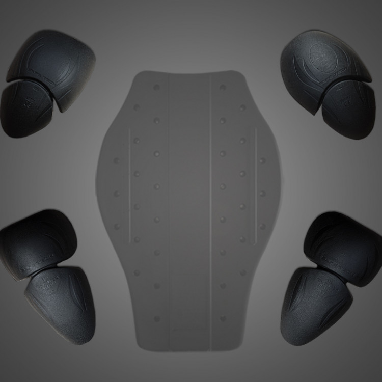 4SR pánská bunda na motorku Cool Evo - špičkové chrániče Safe Tech