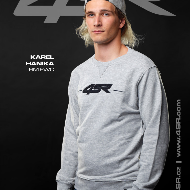 4SR mikina bez kapuce Logo & Karel Hanika