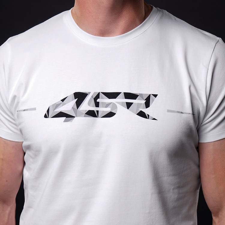 4SR triko bílé Urban Camo