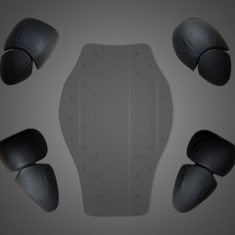 4SR textilní moto bunda RTX Black - chrániče Safe Tech Level 2 T+