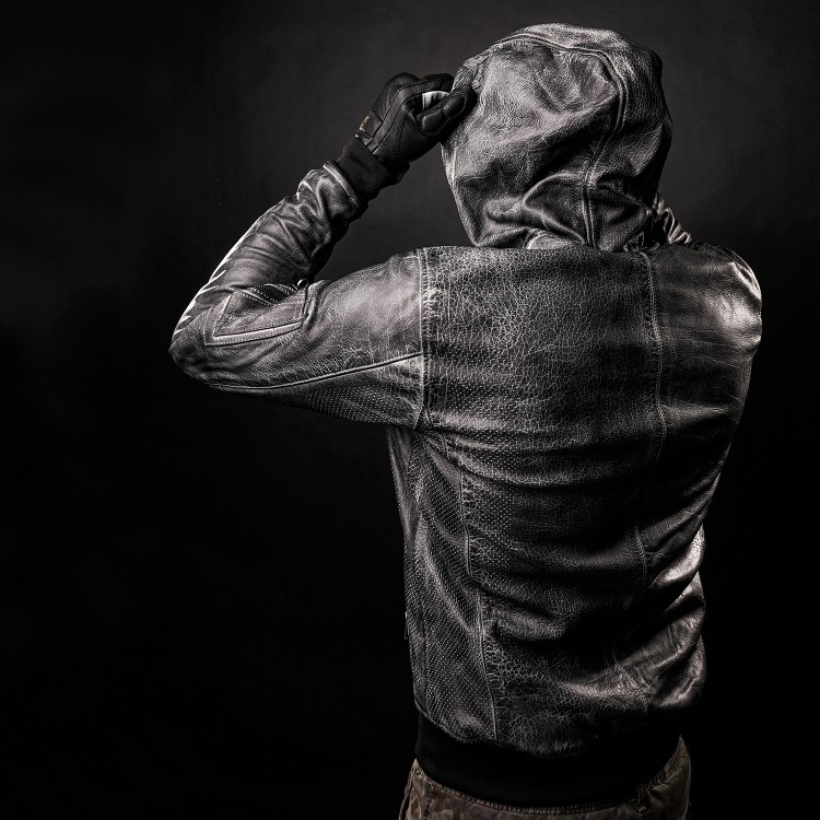 4SR Hoodie Jacket bunda na motorku s kapucí