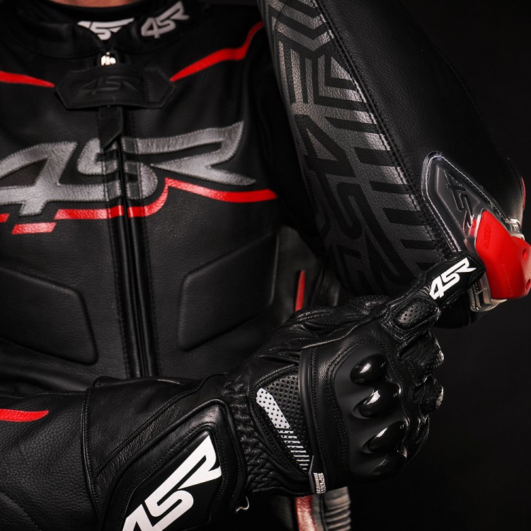 4SR Sport Cup 3 Black rukavice na motorku