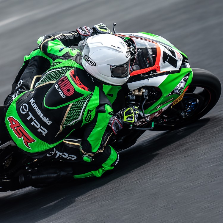 4SR jednodílná kombinéza Racing Monster Green AR Airbag Ready 15