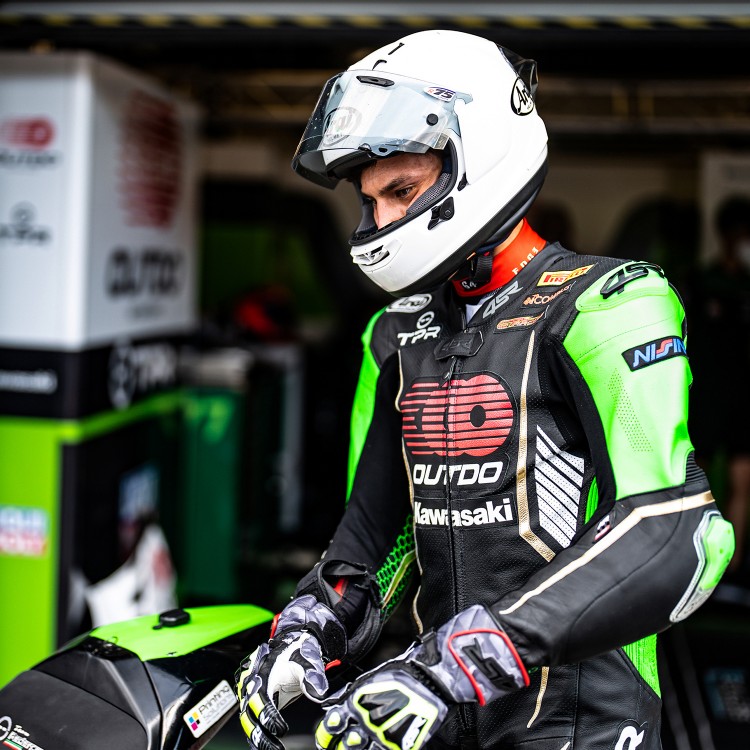 4SR jednodílná kombinéza Racing Monster Green AR Airbag Ready 14