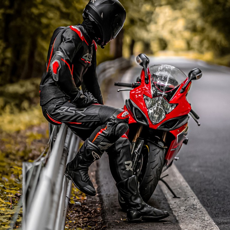 4SR dvoudílná moto kombinéza RR Evo III Diablo AR Airbag Ready 15