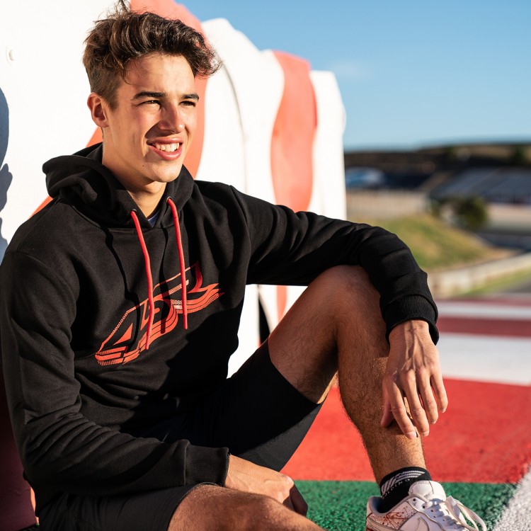 4SR Mikina s kapucí Black Series R