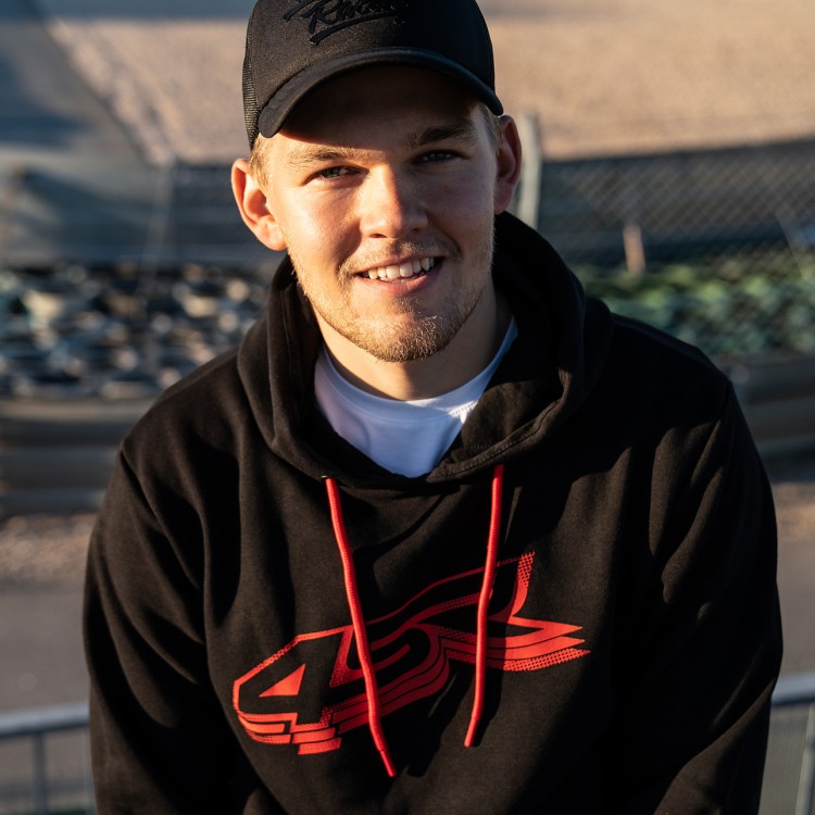 4SR Mikina s kapucí Black Series R