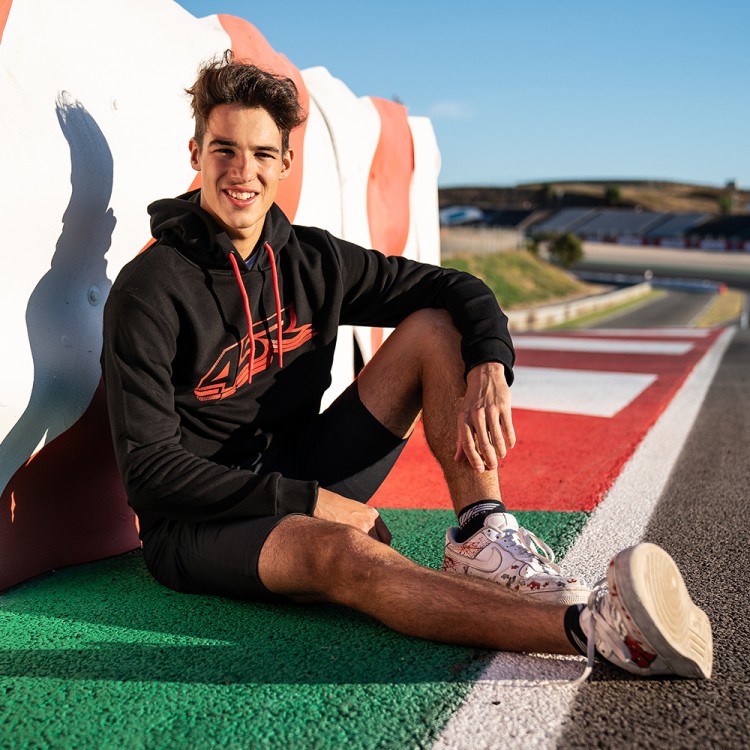 4SR Mikina s kapucí Black Series R