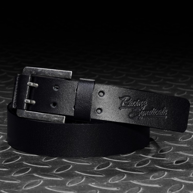 Kožený pásek Double Black