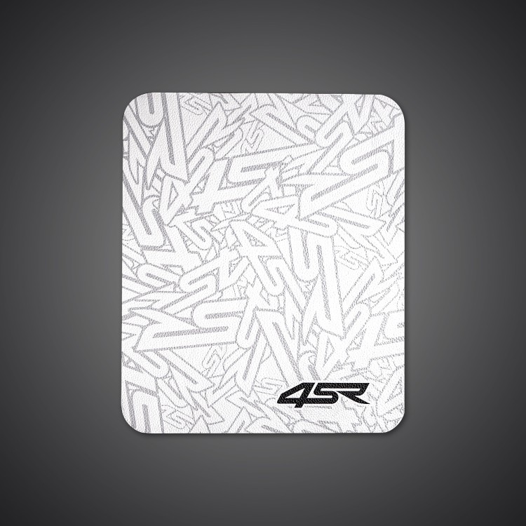 Kožená podložka pod myš 4SR - bílá