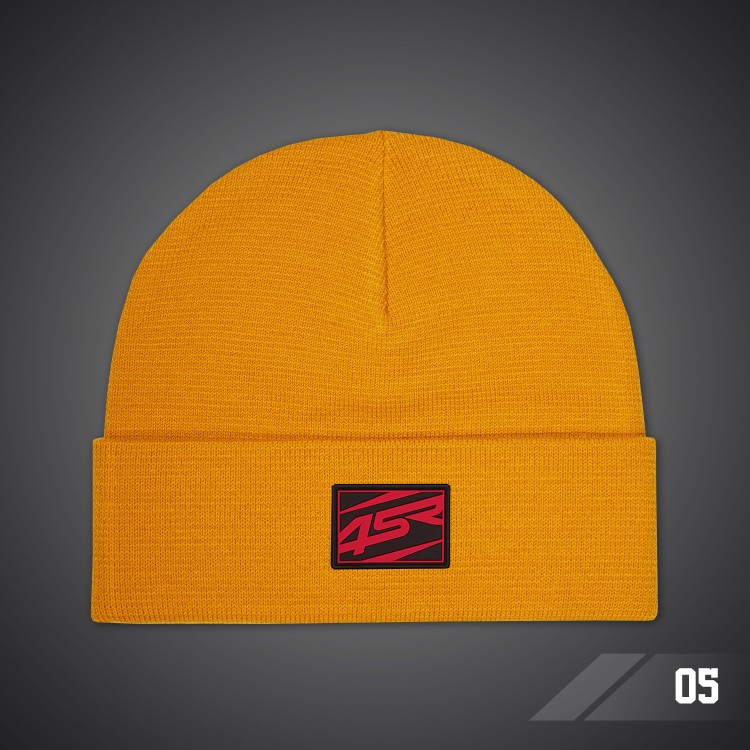 4SR pletená zimní čepice Logo Honey s barevnými logy