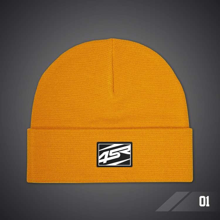 4SR pletená zimní čepice Logo Honey s barevnými logy