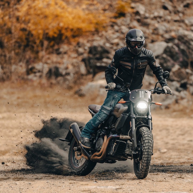 4SR pánská bunda na motorku Cool Evo Brown & Motorkáři.cz