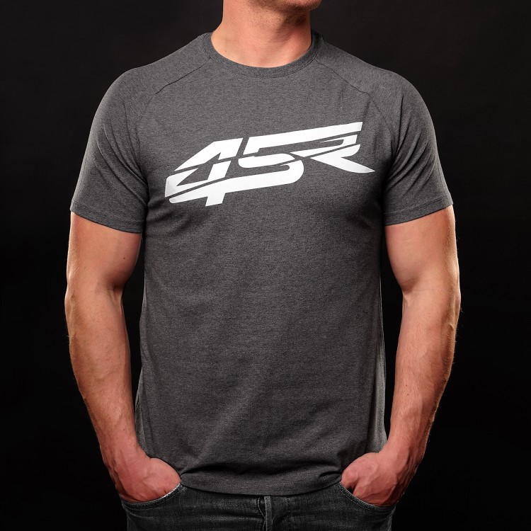 4SR triko Crack Grey s raglánovými rukávy