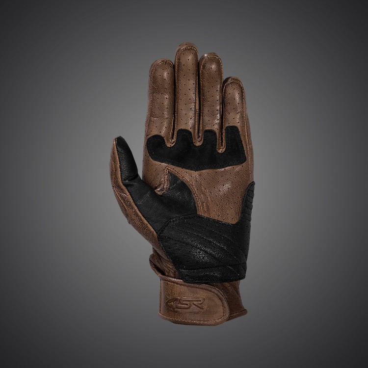 4SR perforované rukavice Monster Evo Brown