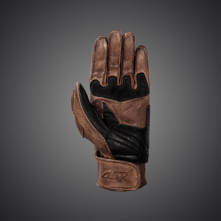 4SR dámské, perforované rukavice Monster Lady Evo Brown