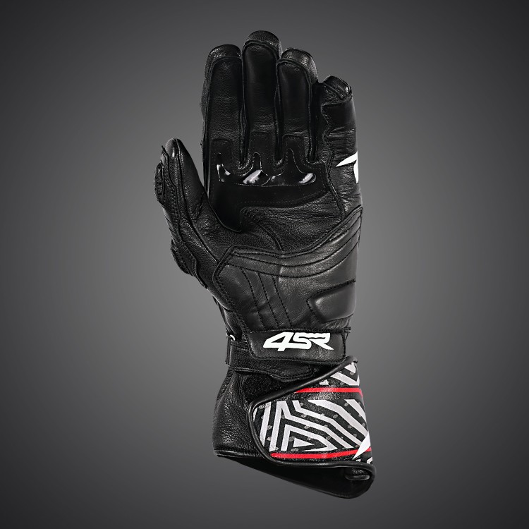 4SR kožené rukavice Sport Cup Plus Evo Black 2