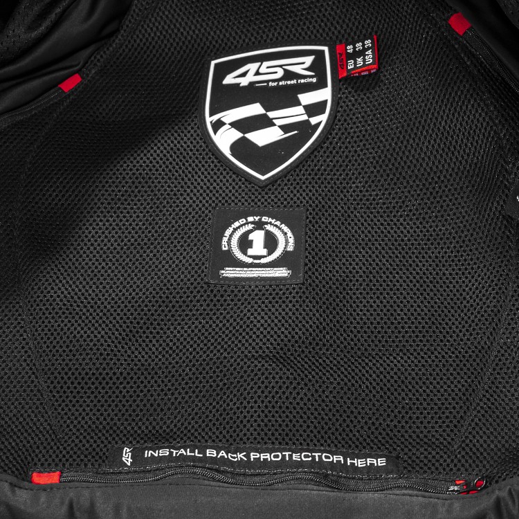 4SR sportovní kožená bunda Club Sport AR