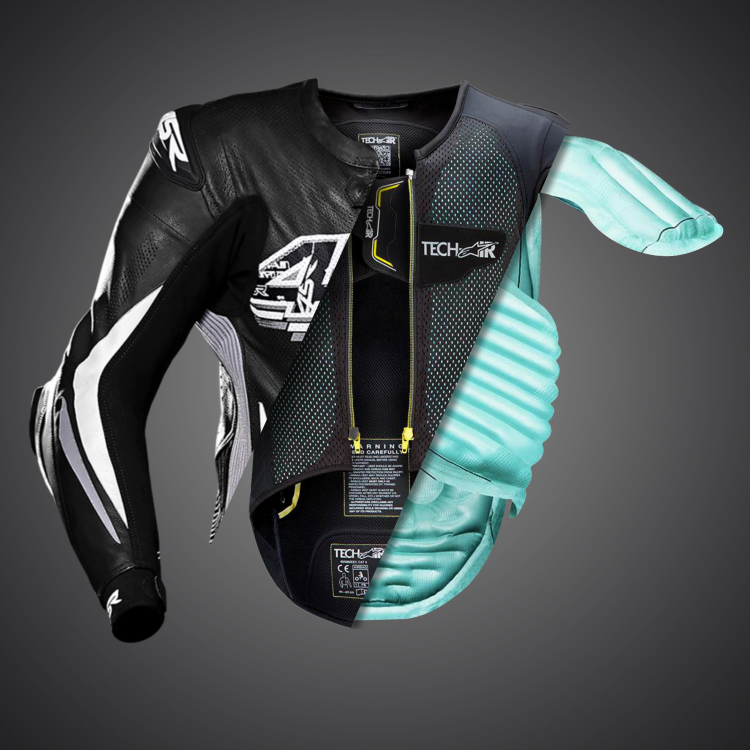 4SR Racing Power AR Airbag Ready jednodílná kombinéza na motorku 8