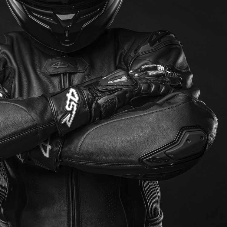 4SR dvoudílná kombinéza RR Evo Black Series AR Airbag Ready