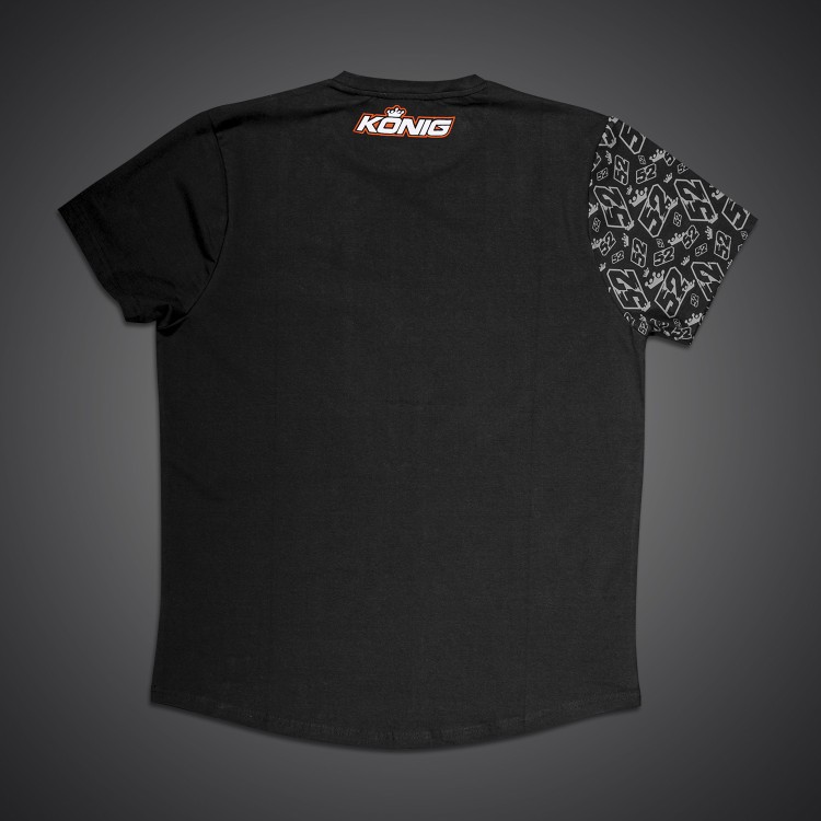 4SR černé tričko Oliver König #52 Black 2