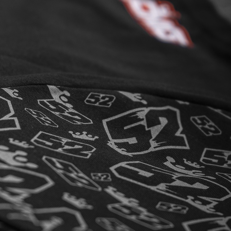 4SR černé tričko Oliver König #52 Black 1 3