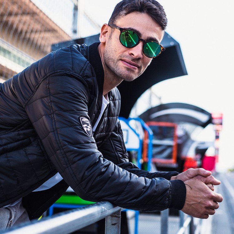 4SR textilní moto bunda RTX Black & Raffaele De Rosa, jezdec WorldSSP 